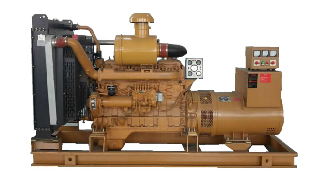 和布克赛尔上柴250kw大型柴油二手发电机组