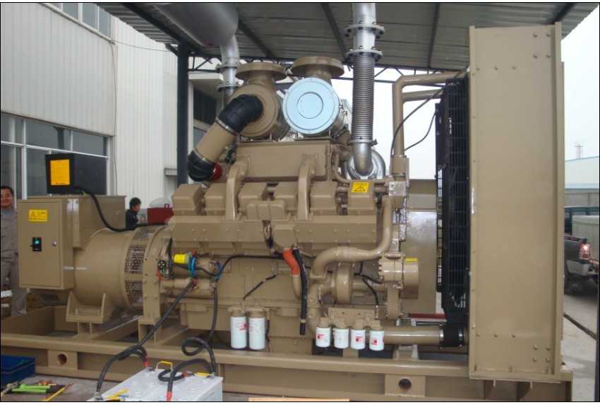 和布克赛尔应急800kw康明斯高压系列柴油发电机组